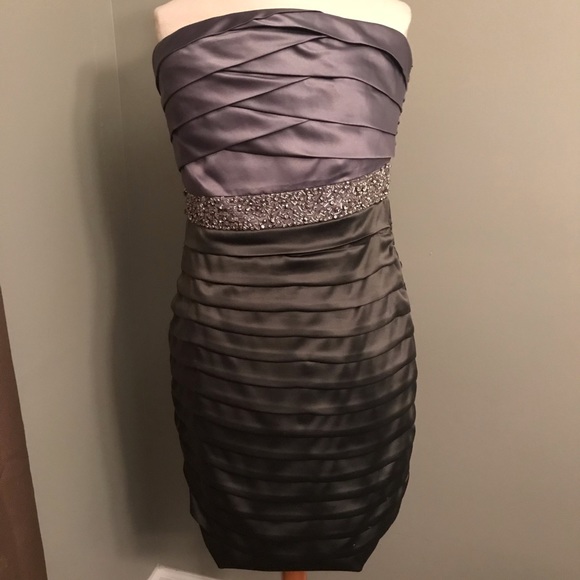 3 for $75! Akira grey mini dress size M - Picture 1 of 4
